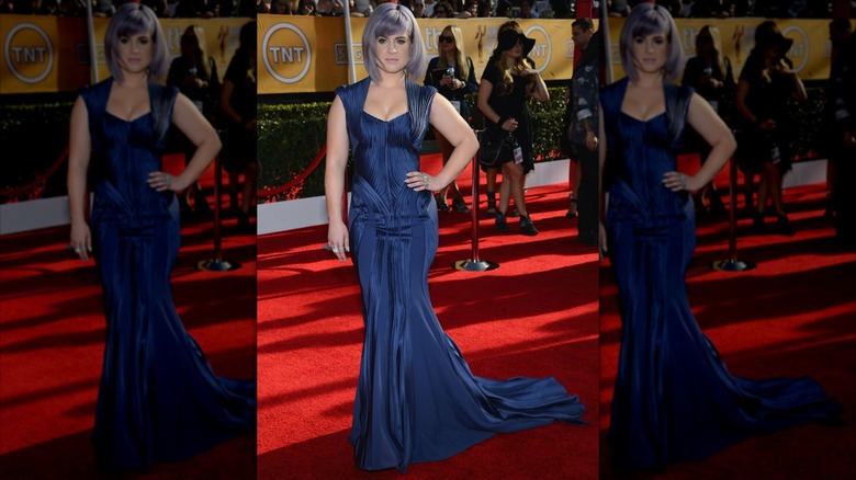 TV-personligheten Kelly Osbourne närvarar vid den 20:e årliga Screen Actors Guild Awards på The Shrine Auditorium den 18 januari 2014