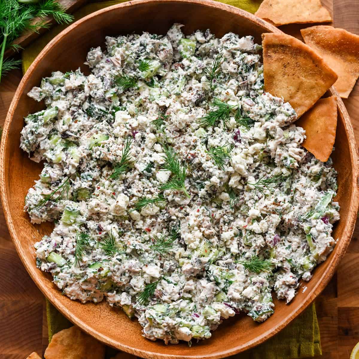 20-minuters Tzatziki kycklingsallad