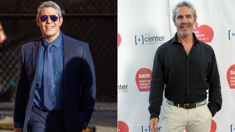 Andy Cohen före och efter att ha gått ner i vikt efter att ha tagit ett trendigt GLP-1-läkemedel