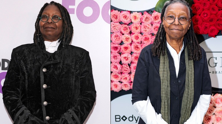 Whoopi Goldberg före och efter att ha gått ner i vikt med en GLP-1-medicin