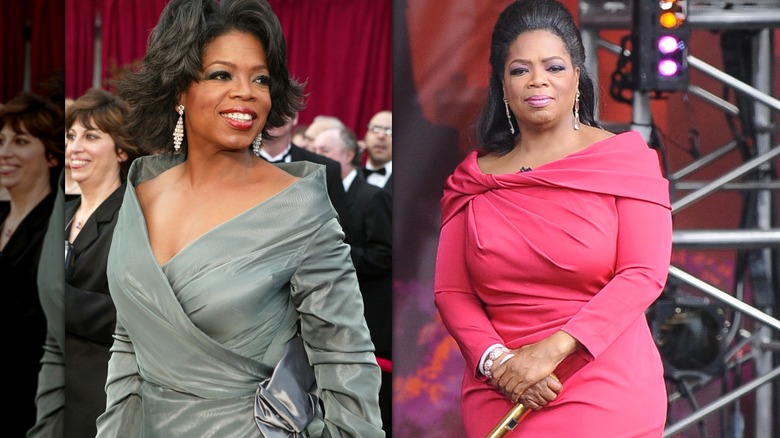 Oprah Winfrey startade 2000-talet mager och 2009 efter att ha gått upp mer i vikt