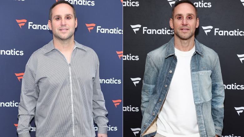 Michael Rubin före och efter viktminskning med GLP-1