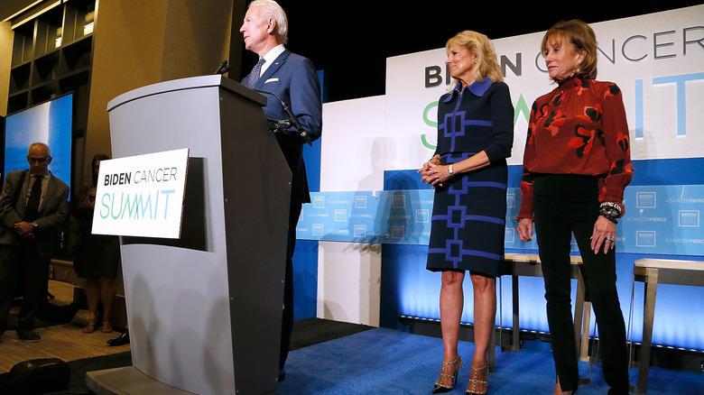 Jill Biden och Joe Biden vid Biden Cancer Summit
