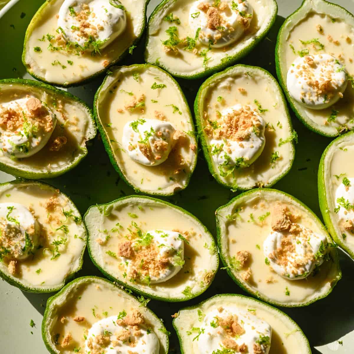 Key Lime Pie Possets