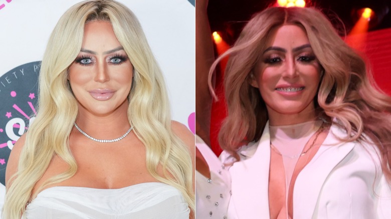 Aubrey O'Day med läppfiller 2023 och en mer naturlig look 2025