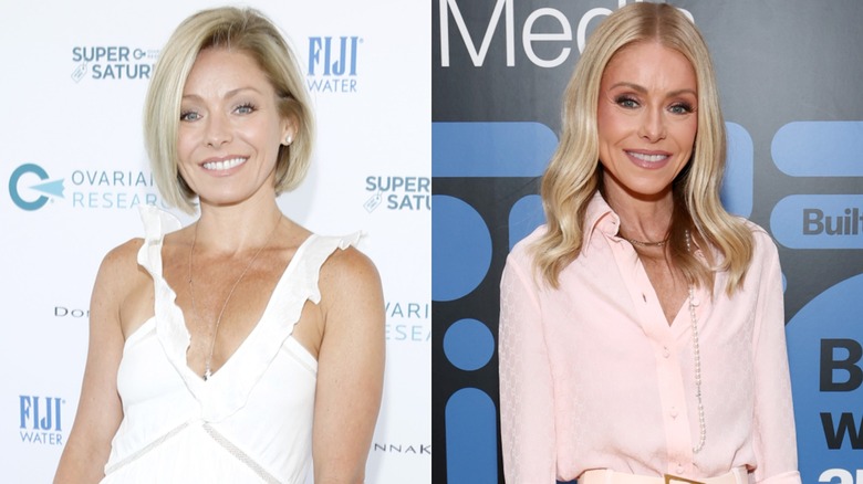 Före och efter bilder av Kelly Ripa före och efter nykterhet