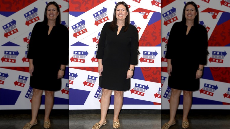 Sarah Huckabee Sanders deltar på Day to of Politicon 2019 i Nashville, Tennessee