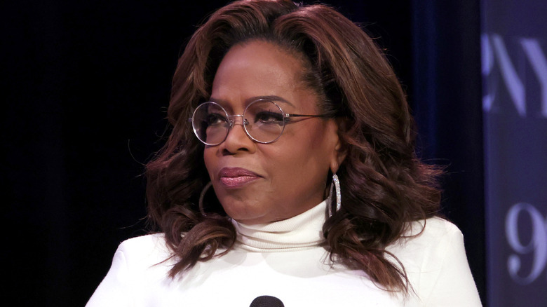 Oprah Winfrey pratar