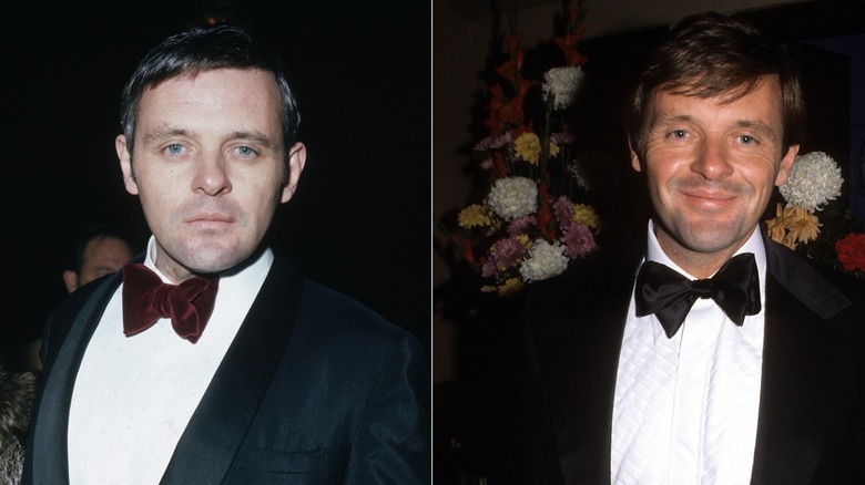 Foton sida vid sida som visar Anthony Hopkins före och efter att han slutade röka