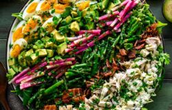 Vår Cobb sallad med citrondilldressing
