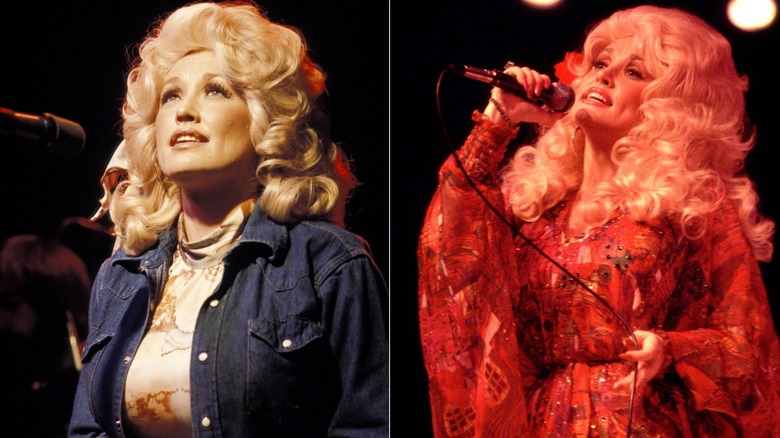 Dolly Parton 1977 / Dolly Parton på Mill Run Theatre i augusti 1977