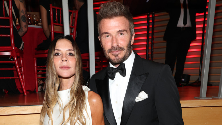 Victoria Beckham och David Beckham närvarar på TIME100-galan 2026