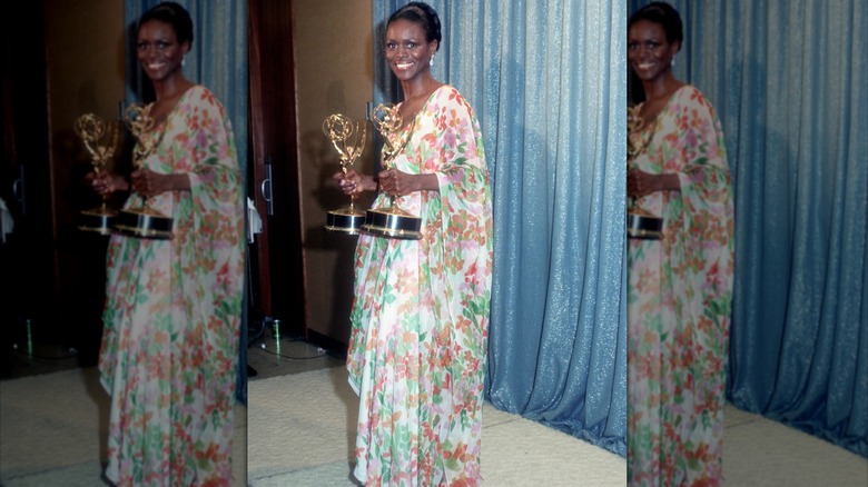 Cicely Tyson vid Emmy Awards i Los Angeles i maj 1974
