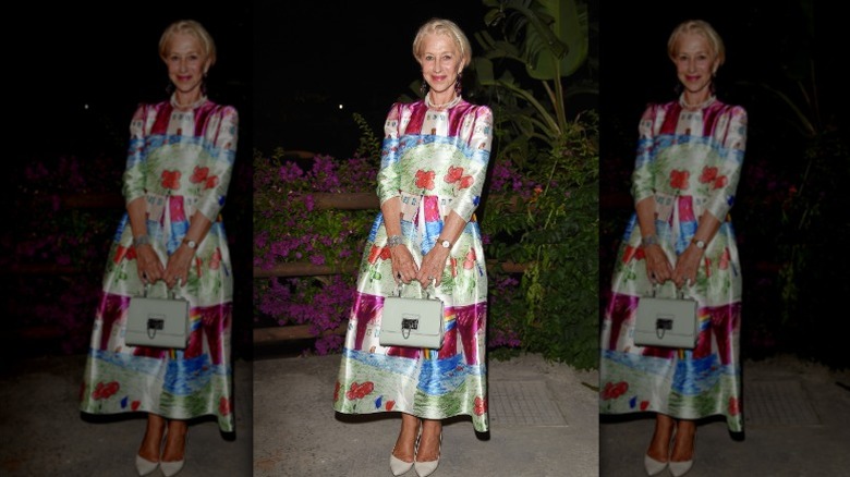 Helen Mirren på en festival i Ischia, Italien
