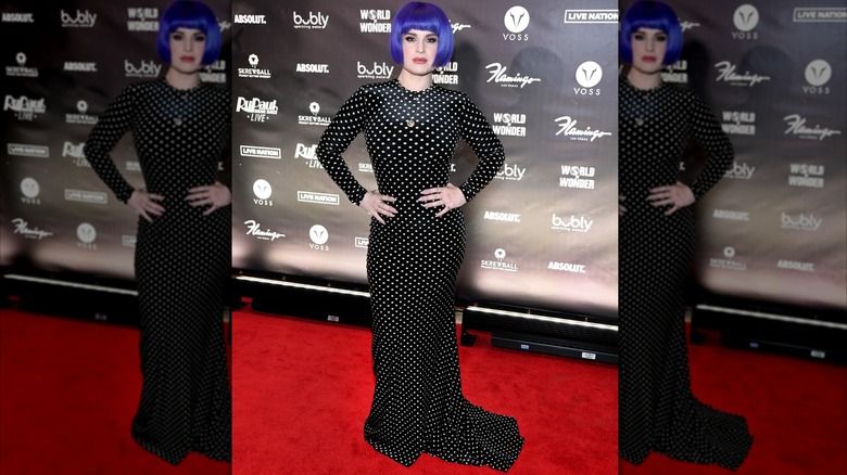 Kelly Osbourne närvarar vid världspremiären av "RuPaul's Drag Race Live!" på Flamingo Las Vegas den 30 januari 2020