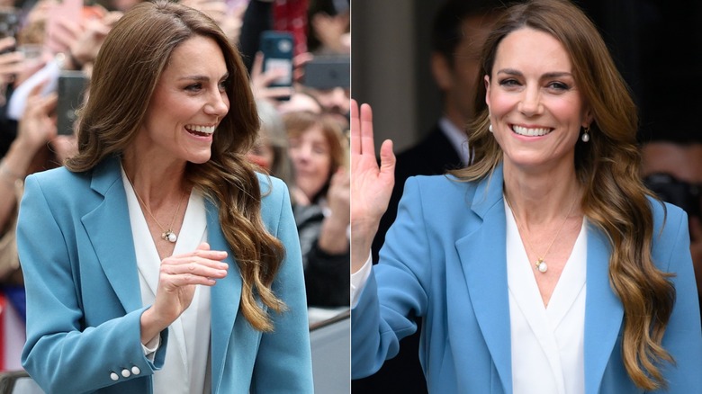 Kate Middleton i Reggio Emilia, Italien, i maj 2026