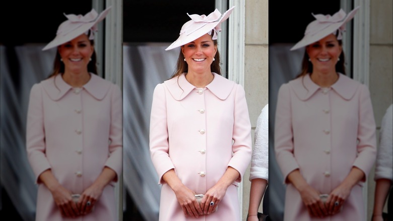 Kate Middleton på Trooping the Colour 2013.