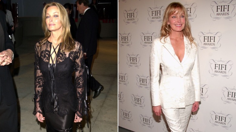Bo Derek på Vanity Fair Oscars fest, och på FIFI Awards