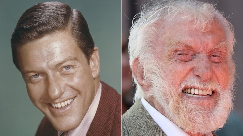 Dick Van Dyke ler på ett kändisevenemang