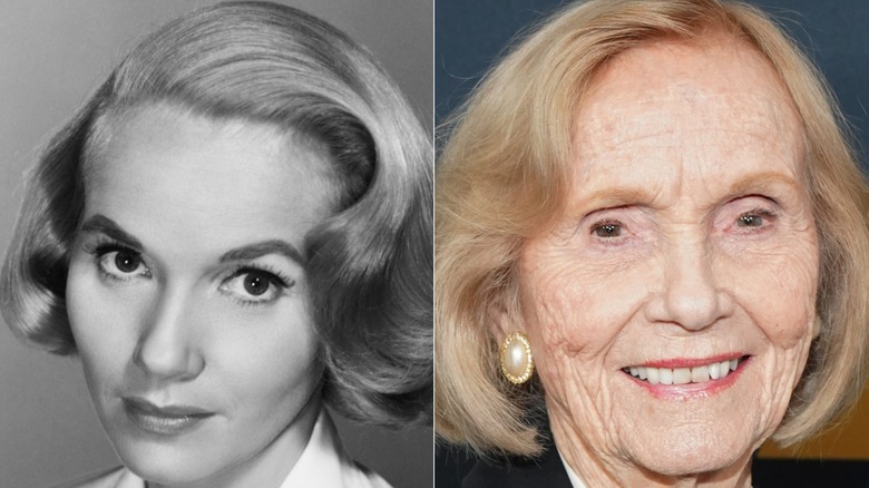 Eva Marie Saint poserar på ett kändisevenemang