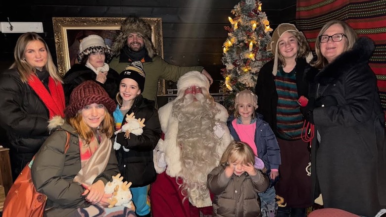 Sharon Osbourne, Jack Osbourne, Aree Osbourne och familj i Finland