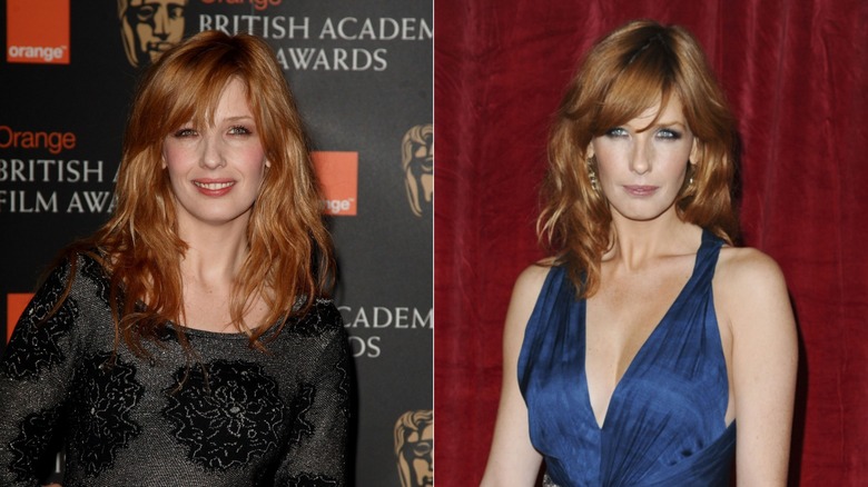 Kelly Reilly med ingefärafärgat hår