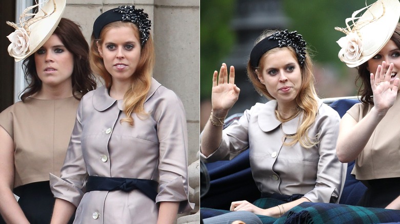 Prinsessan Beatrice på Trooping the Color 2015