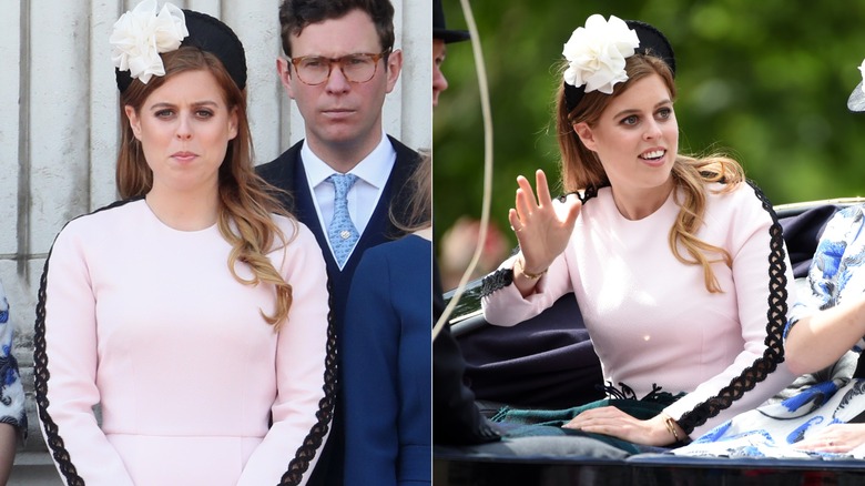 Prinsessan Beatrice på Trooping the Color 2019