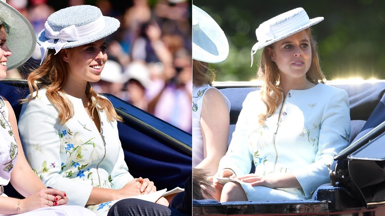Prinsessan Beatrice på Trooping the Color 2017