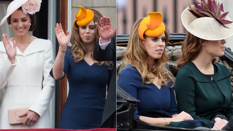 Prinsessan Beatrice på Trooping the Color 2016