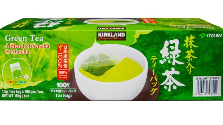 Kirkland Signature gröna tepåsar
