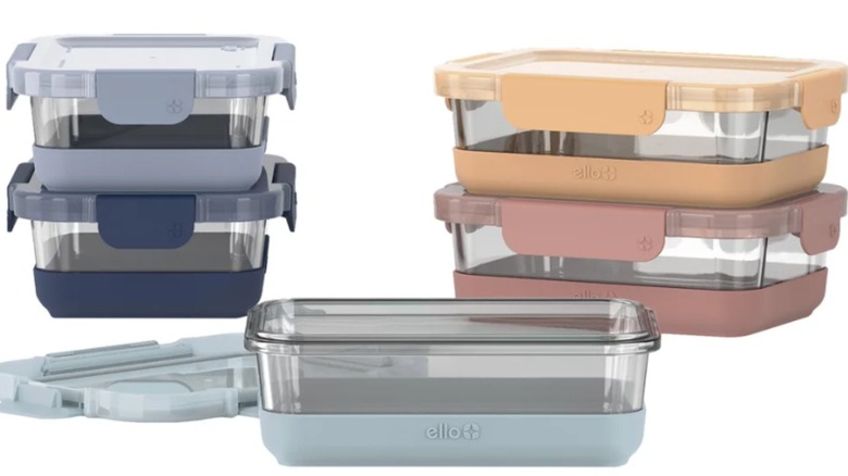 Costco Ello Duraglass Meal Prep Kit-behållare