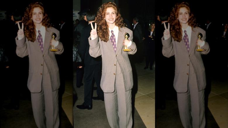 Julia Roberts vid Golden Globe Awards 1990