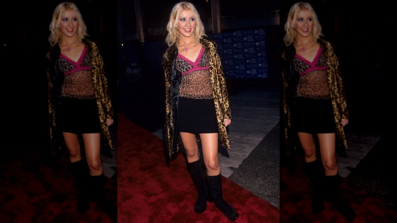 Christina Aguilera vid MTV Video Music Awards 1999