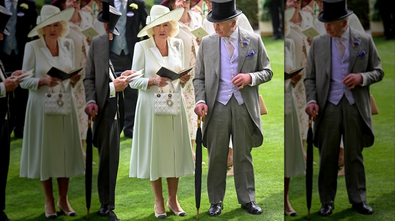Kung Charles III och drottning Camilla deltar på dag två av Royal Ascot 2026