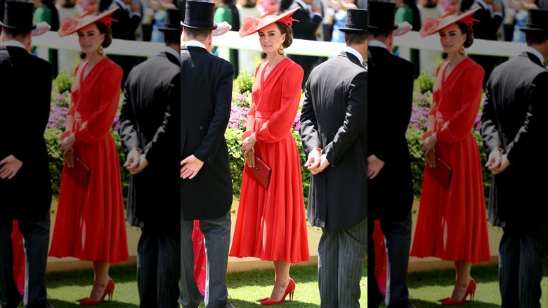 Catherine, prinsessan av Wales deltar på dag fyra av Royal Ascot 2023