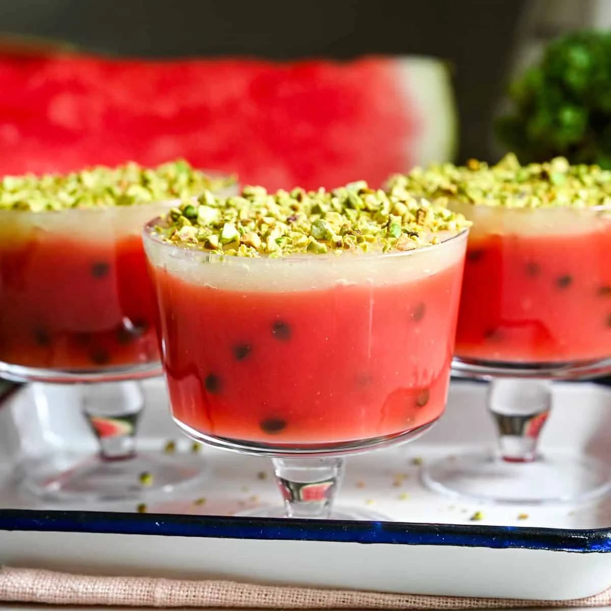 Vattenmelonpudding (Gelo di Melone)