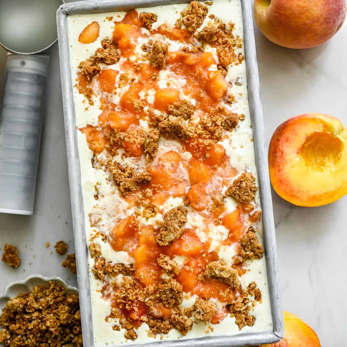 Peach Crisp Glass
