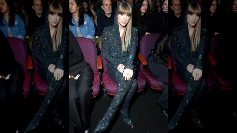 Taylor Swift vid iHeart Music Awards i Los Angeles i mars 2023