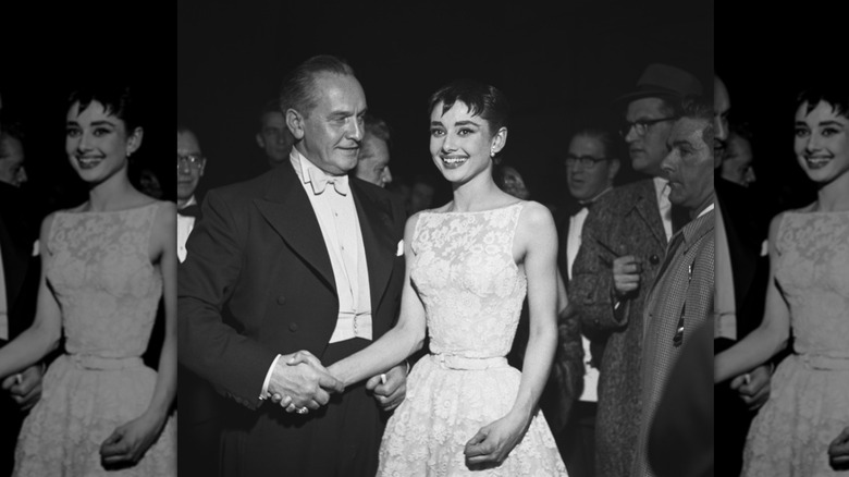 Audrey Hepburn vid Oscarsgalan 1954