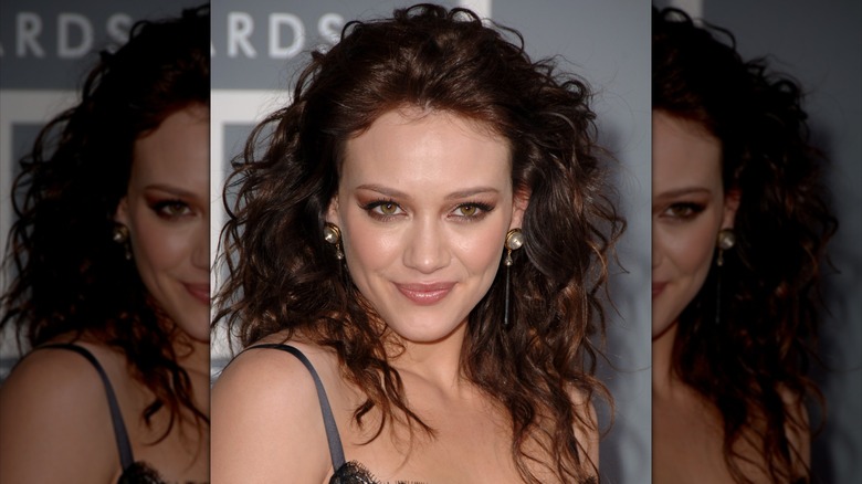 Hilary Duff med brunt hår 2007