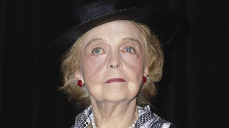 En närbild av Lilian Gish