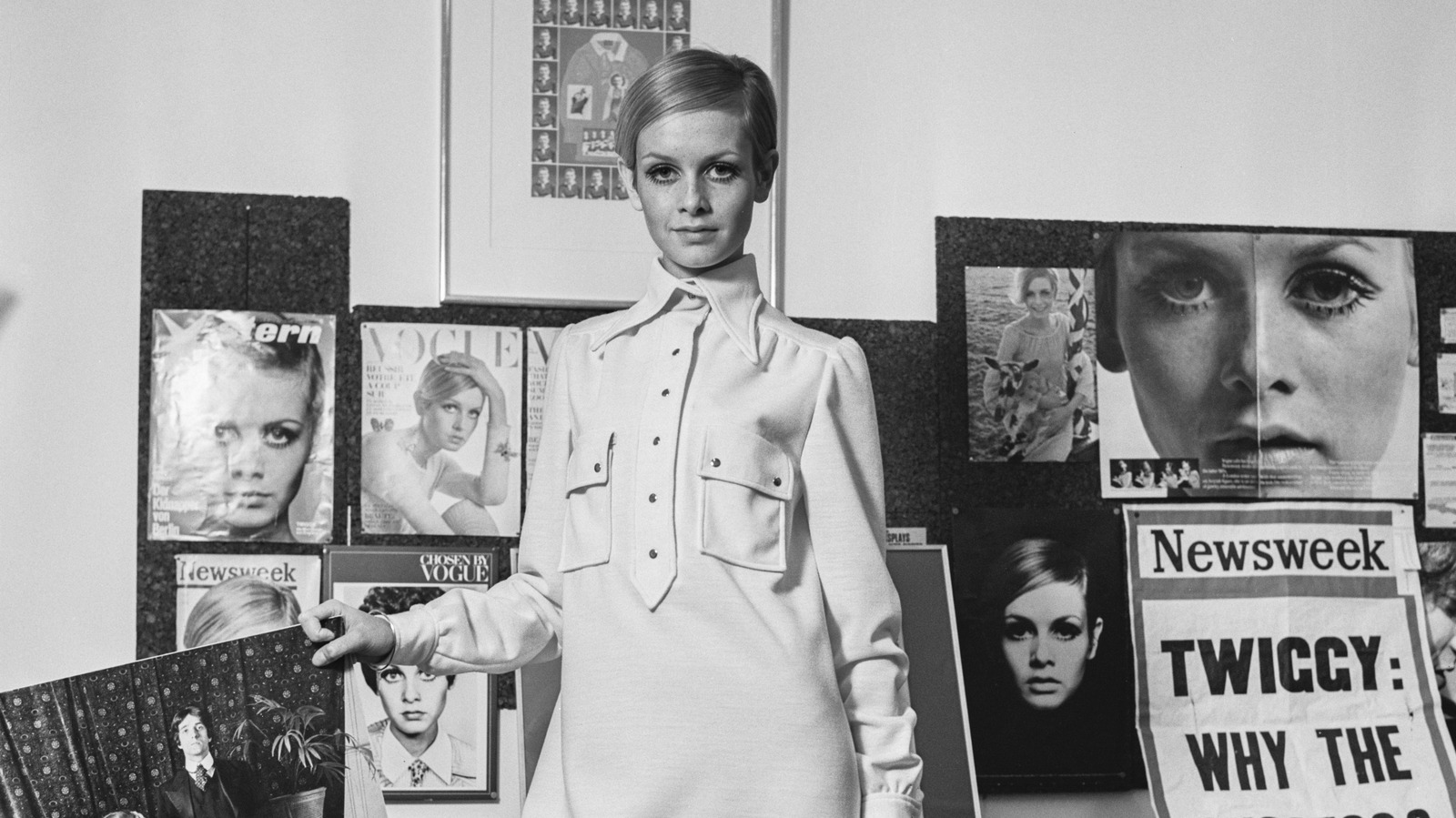 9 Throwback-bilder av 60-talsmodellen Twiggy som perfekt fångar erans stämning