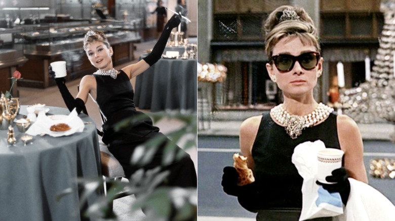Audrey Hepburn in "Frukost på Tiffany's"