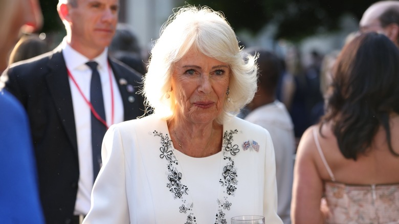 Drottning Camilla på statsbesök i USA i april 2026.