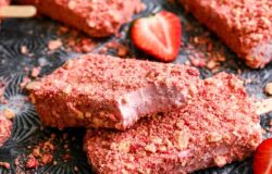 Hemlagad Strawberry Shortcake Ice Cream Bars