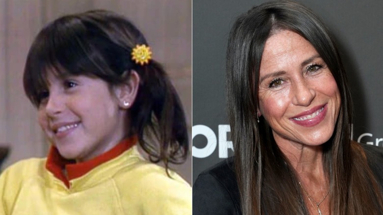 Sida vid sida-bilder av Soleil Moon Fry i Punky Brewster jämfört med 2025 (höger).