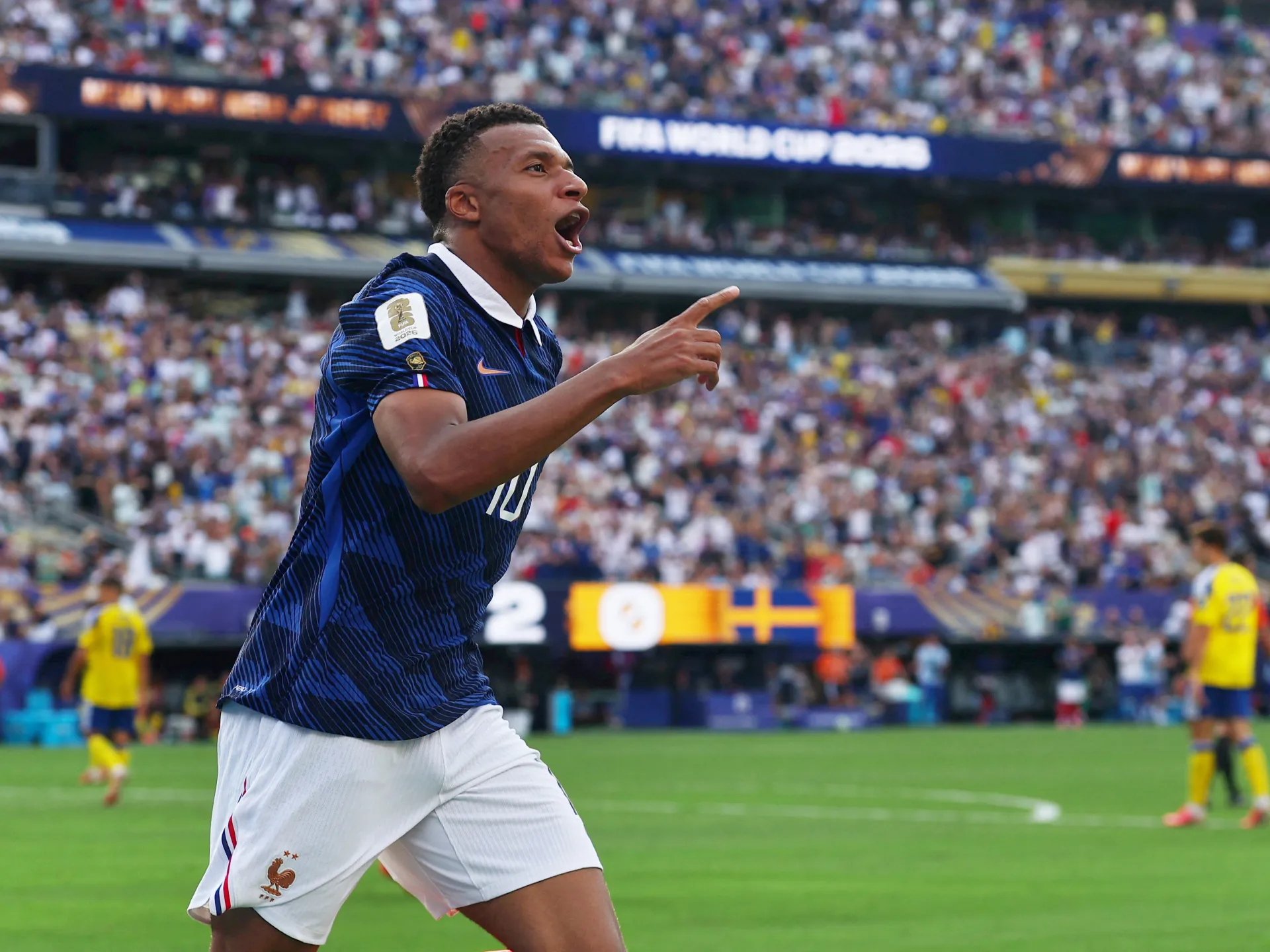 Frankrike slog Sverige när Mbappe liknar Messi i måltabellen för VM