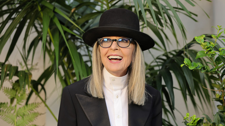 Diane Keaton 2022 leende.
