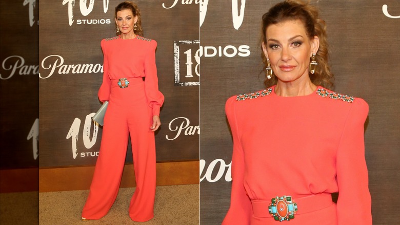 Faith Hill på världspremiären av 